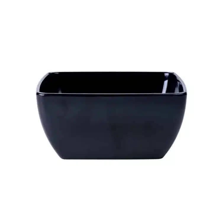 Global Black skål firkantet 15,2 x H7,0 cm.