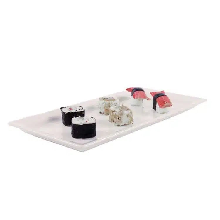 ***Global White Fad rektangulært 53,0 x 18,0 x 3,0 cm