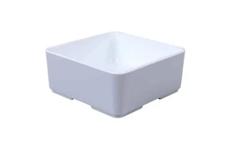 Cube Grey skål(1) 10,5 x 10,5 x H4,5 cm.