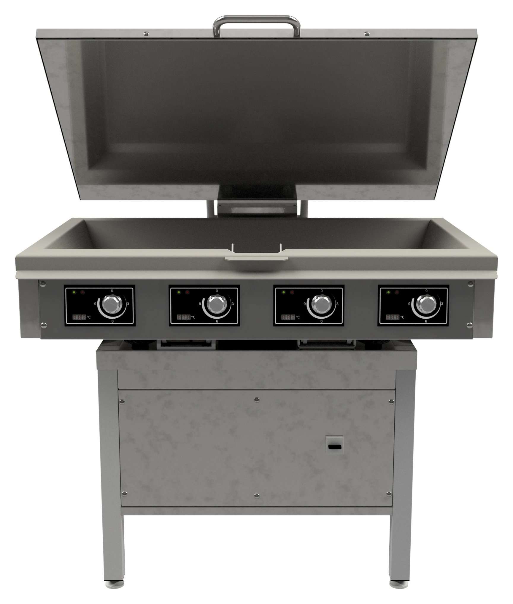 Effektiv Kipsteger med Induktion 50L og 90mm Dybde