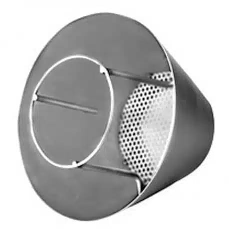 JOSPER Ventilations-hat, Rustfrit stål 20 cm