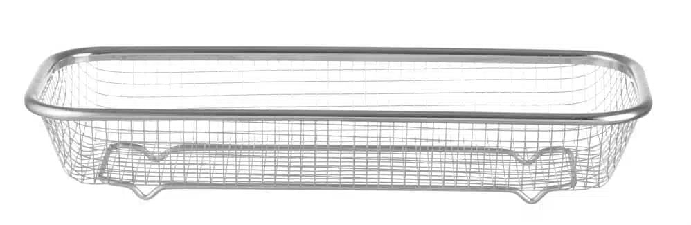 Sort serveringskurv, mat finish, 310x125x55mm