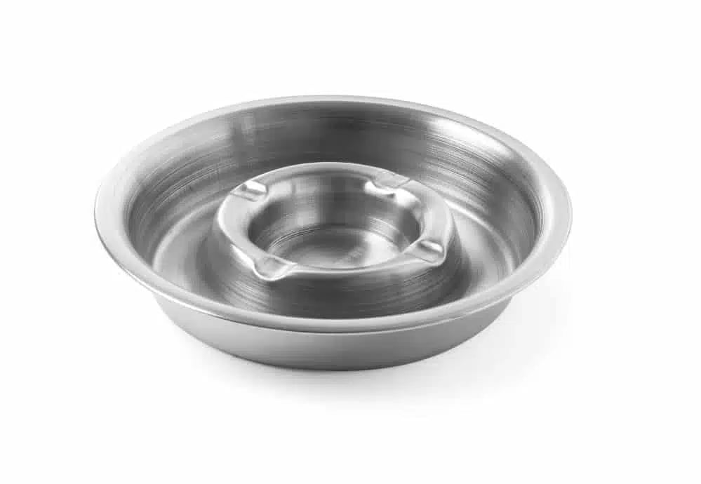 Askebæger med brandsikker kant, ø160x(h)30mm.