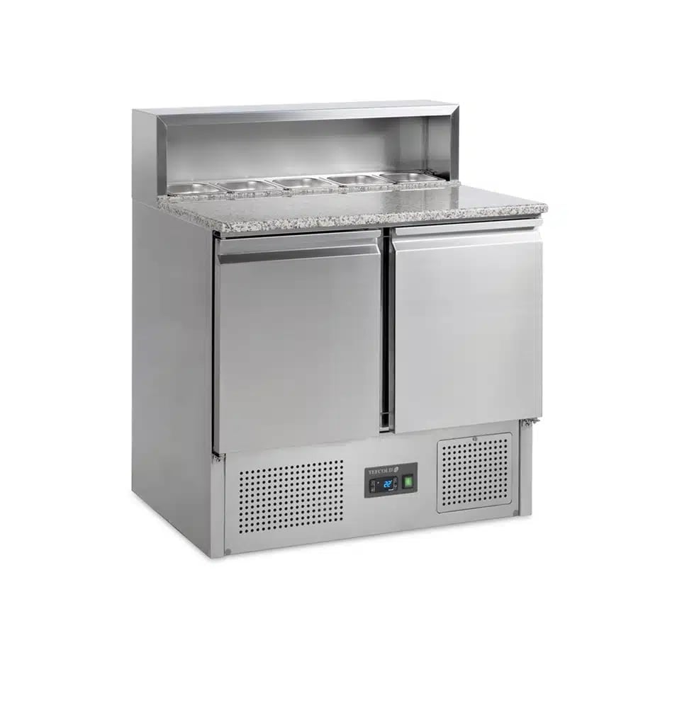 PT920 Rustfrit Stål Pizzabord med 225L Kapacitet og 103kg Vægt