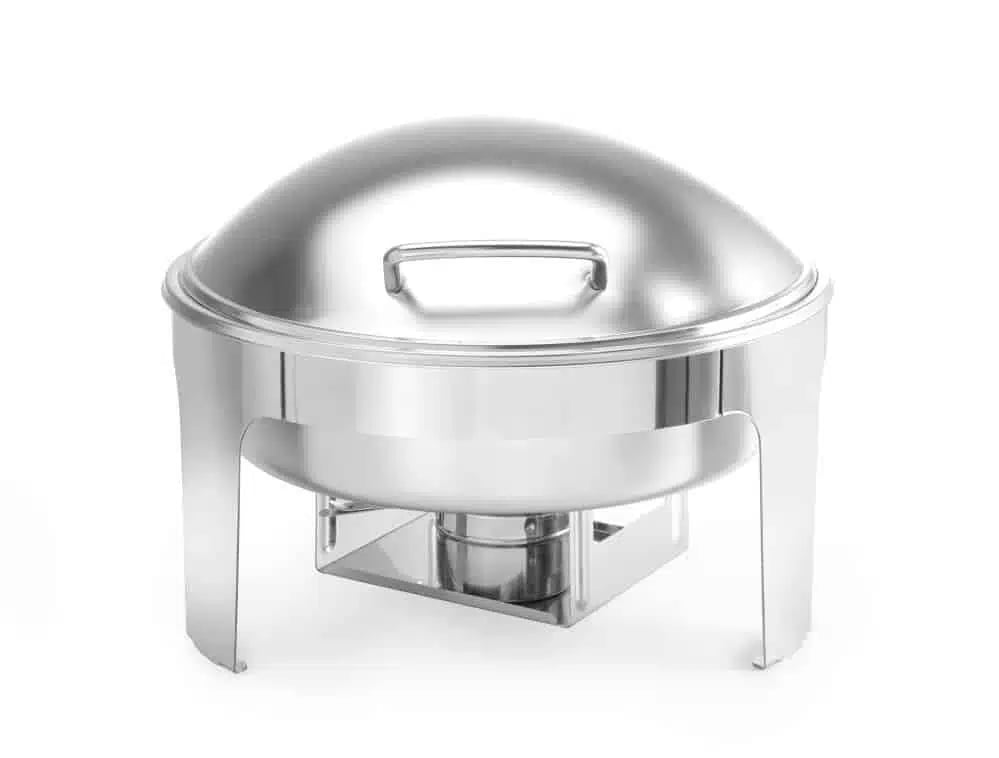 Rundt chafing dish i satin finish, profi line, 6l, 465x420x(h)320mm