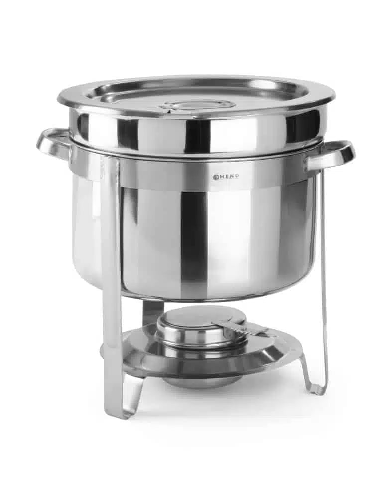 Suppevarmer i rustfrit stål, kitchen line, 8l, ø370x(h)325mm