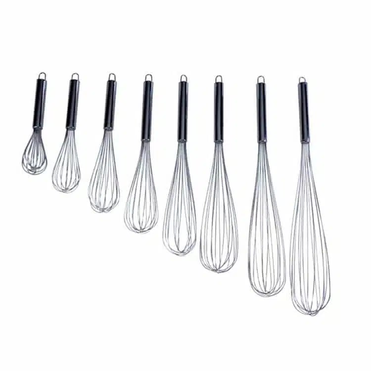Piskeris | 23 cm til 60 cm | ‘Pro-cooking’ ekstra kvalitet. Rustfrit stål 18/8