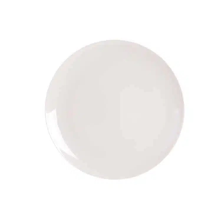 Tallerken flad coupe | Ø10cm til Ø32cm | NovaEco Porcelæn