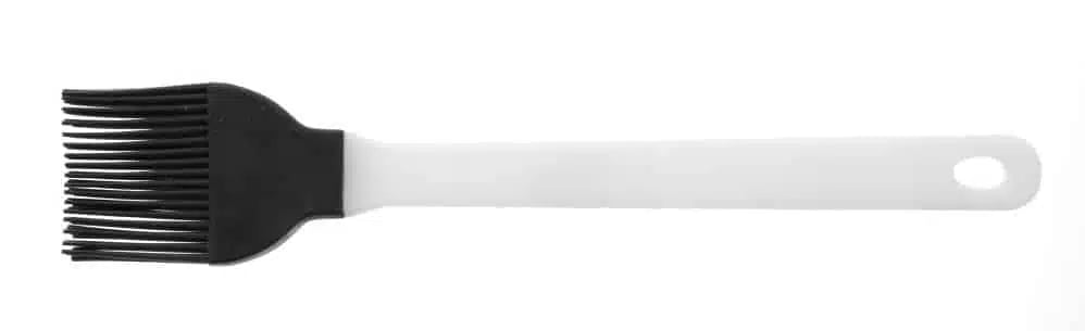 Silikone pensel til smør og fedt, 230x45mm, træhåndtag, varmebestandig