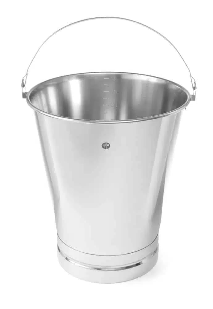 Spand med forstærket bund, Profi Line, 15L, ø305x(H)330mm, graduering, Hendi