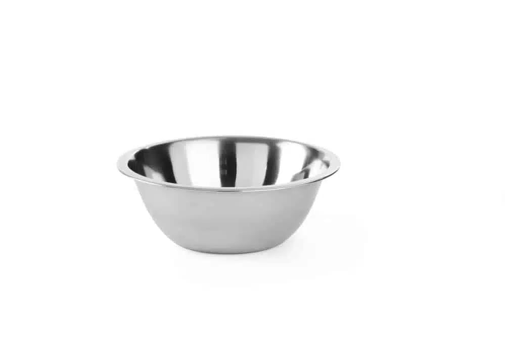 Rustfrit stål mixeskål, 2,3L, ø240x(H)88mm, Hendi
