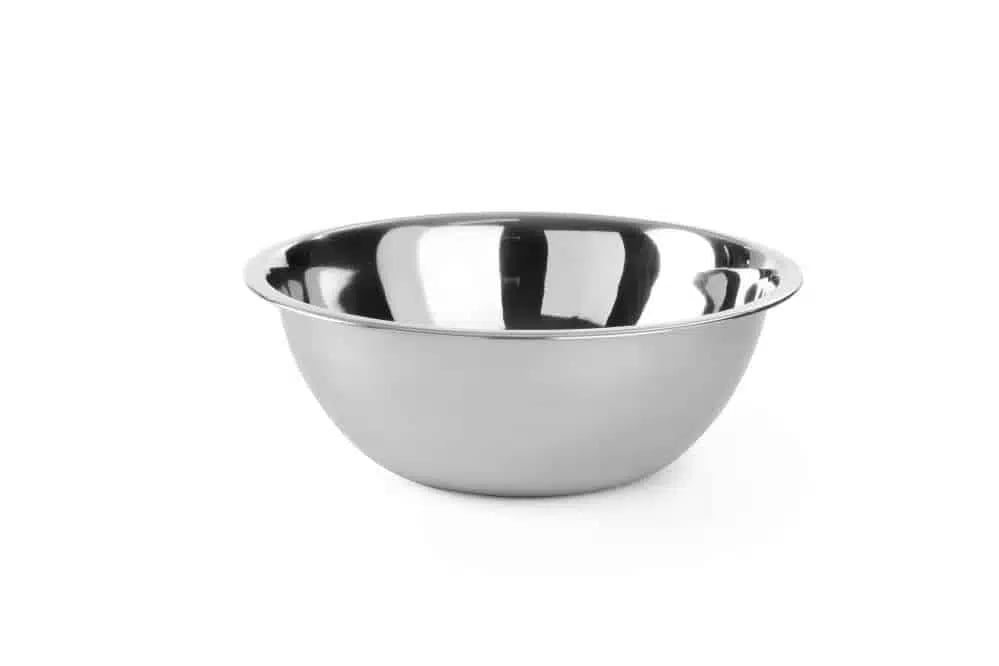 Rustfrit stål mixingskål, 4,9L, ø300x(H)118mm, Hendi