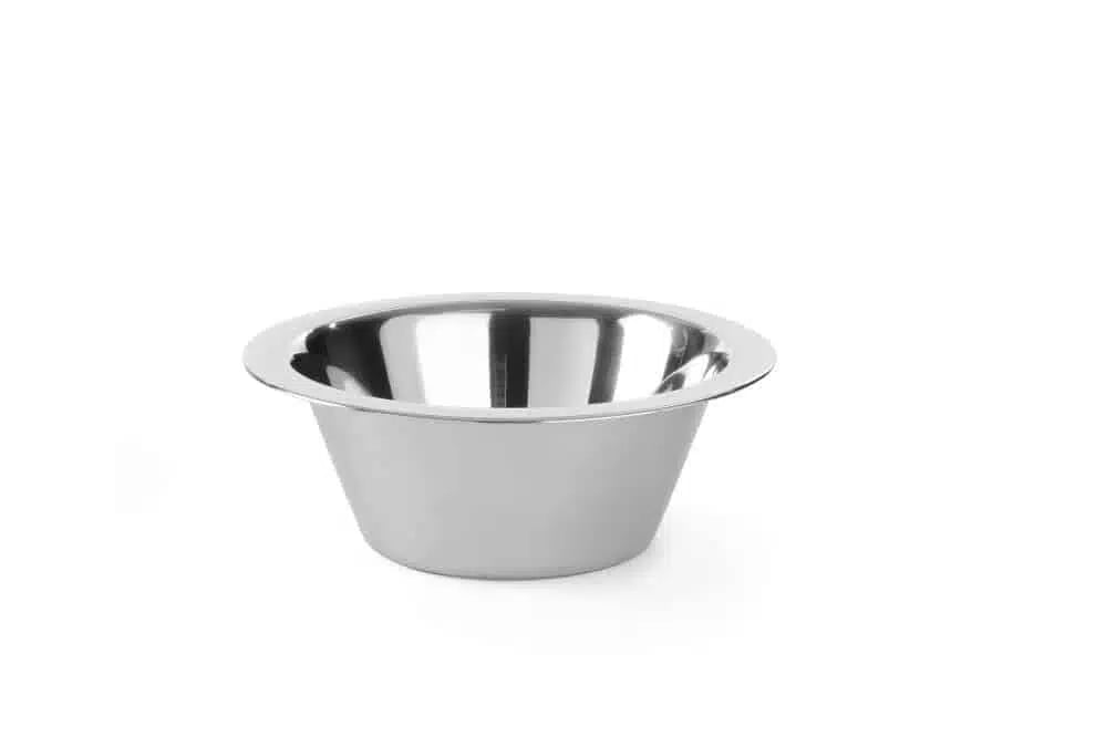 Køkken skål, Hendi, 2,6L, ø254x(H)95mm, rustfrit stål