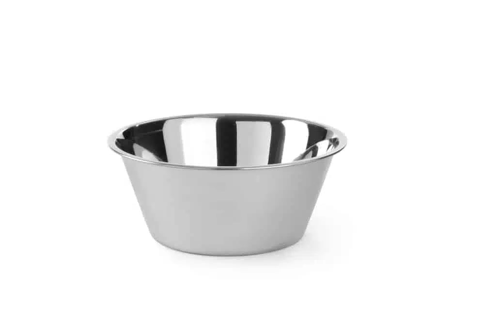 Køkken skål, Hendi, 3,3L, ø281x(H)100mm, rustfrit stål.