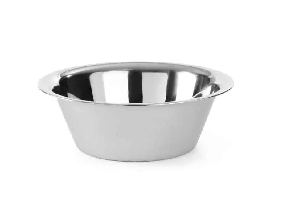 Køkken skål, Hendi, 5,7L, ø340x(H)113mm, rustfrit stål