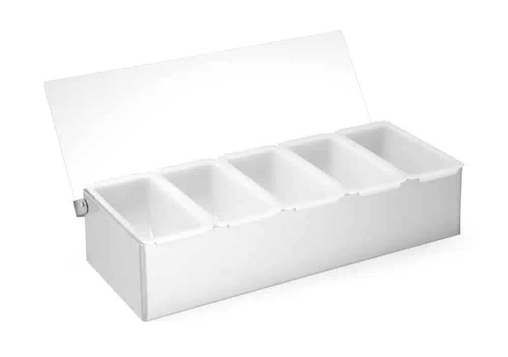 Cocktail ingrediens holder, 5 beholdere