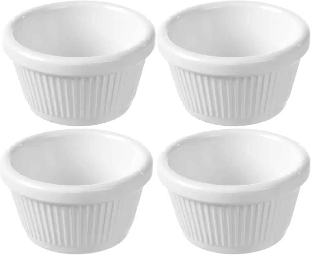 Ramekin – 4 stk, Fine Dine, 50 ml, ø70x(H)35mm, Ribbet.