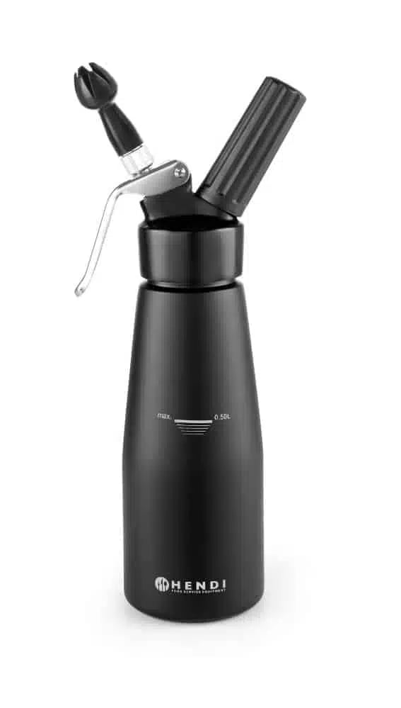 Flødeskumsdispenser Kitchen Line, 0,5l – rustfrit stål