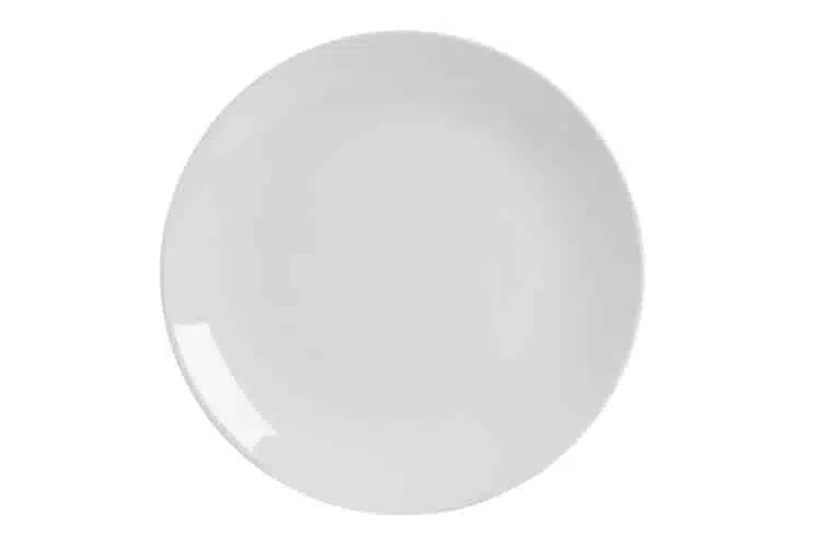 Tallerken flad coupe | Nobel Off White Porcelæn (Ekstra holdbar)