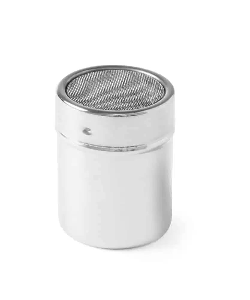 Silkeblød shaker med wire mesh, ø55x(h)75mm