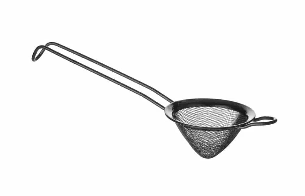 Bardræn konisk PVD belagt, Bar op, Sort, o75x220mm