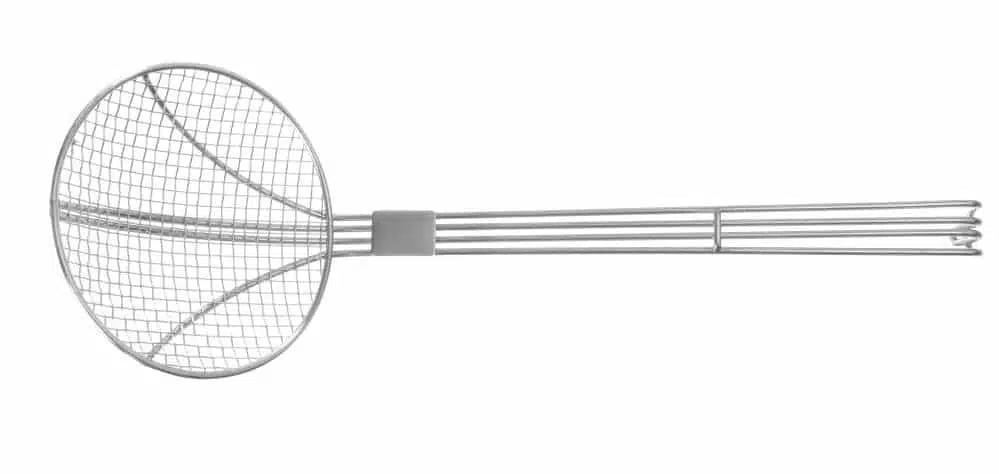 Chips-ske, ø160x470mm, med forstærket wirehåndtag, Hendi