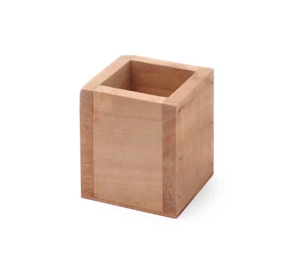 Bestiksæt i boks, 80x80x(h)95mm, med skrå spids, skrivebredde 2-6 mm.