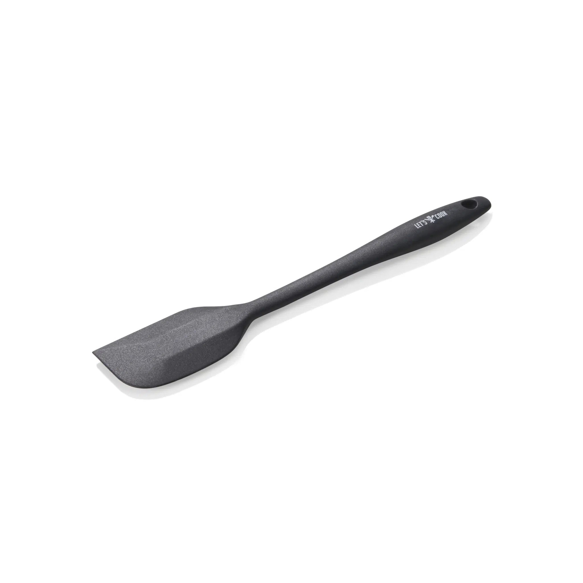 Dej spatel 20,5 cm. sort nylon og silikone