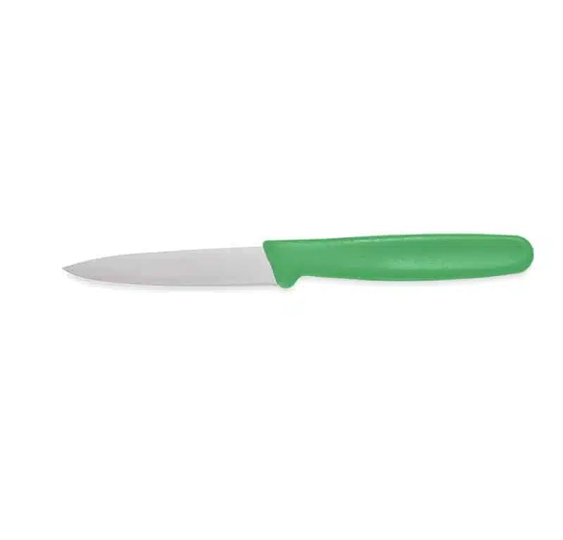 Urtekniv, HACCP, Grøn, Rustfrit stål, 8 cm