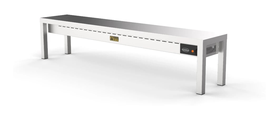 Combisteel – OVERHYLDE KERAMISK OPVARMET 1 NIVEAU 1800 5 VARMELEGEMER AF 250W