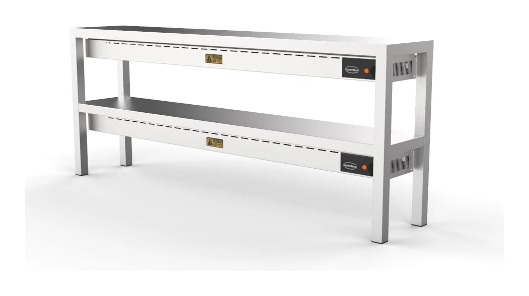 Combisteel – OVERHYLDE KERAMISK OPVARMET 2 NIVEAUER 1800 10 VARMELEGEMER PÅ 250W