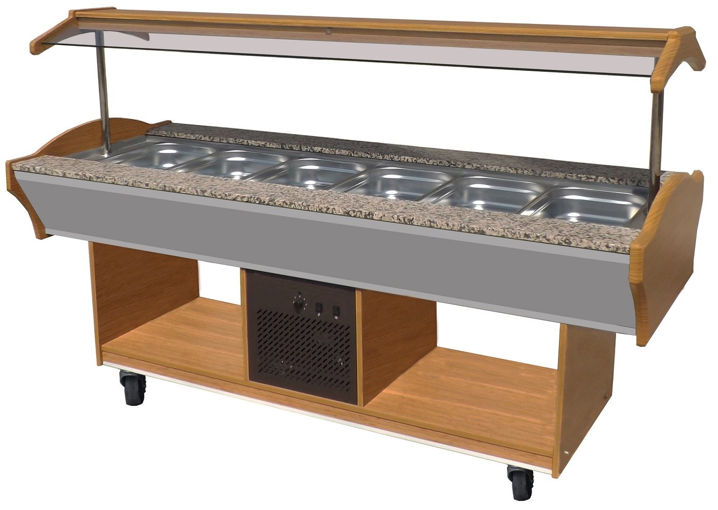 Combisteel – KØLET BUFFET GN 6/1