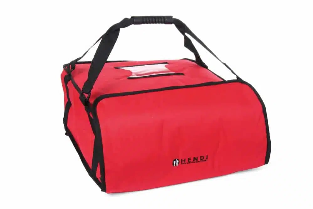 Pizza leveringstaske 45 cm, til 4 æsker, 470x470x(H)210mm, Hendi