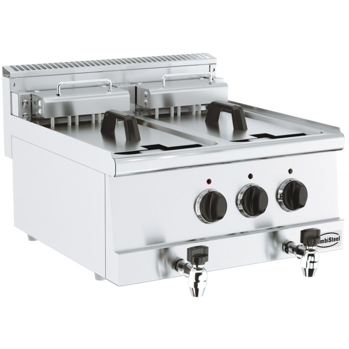 Combisteel – BASE 600 ELEKTRISK FRITUREKOGER 2X10L