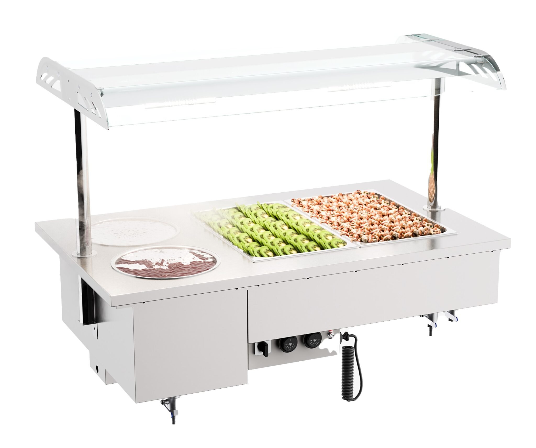 Combisteel – DROP-IN BAIN-MARIE ENHED MED SKÅLE 2/1