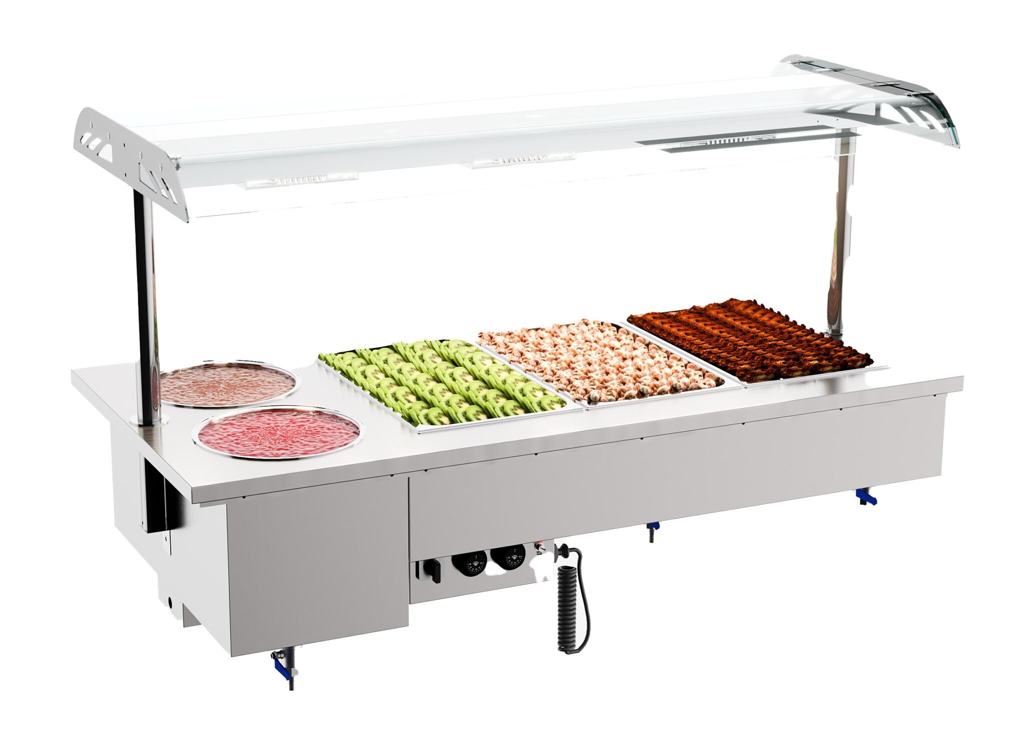 Combisteel – DROP-IN BAIN-MARIE ENHED MED SKÅLE 3/1