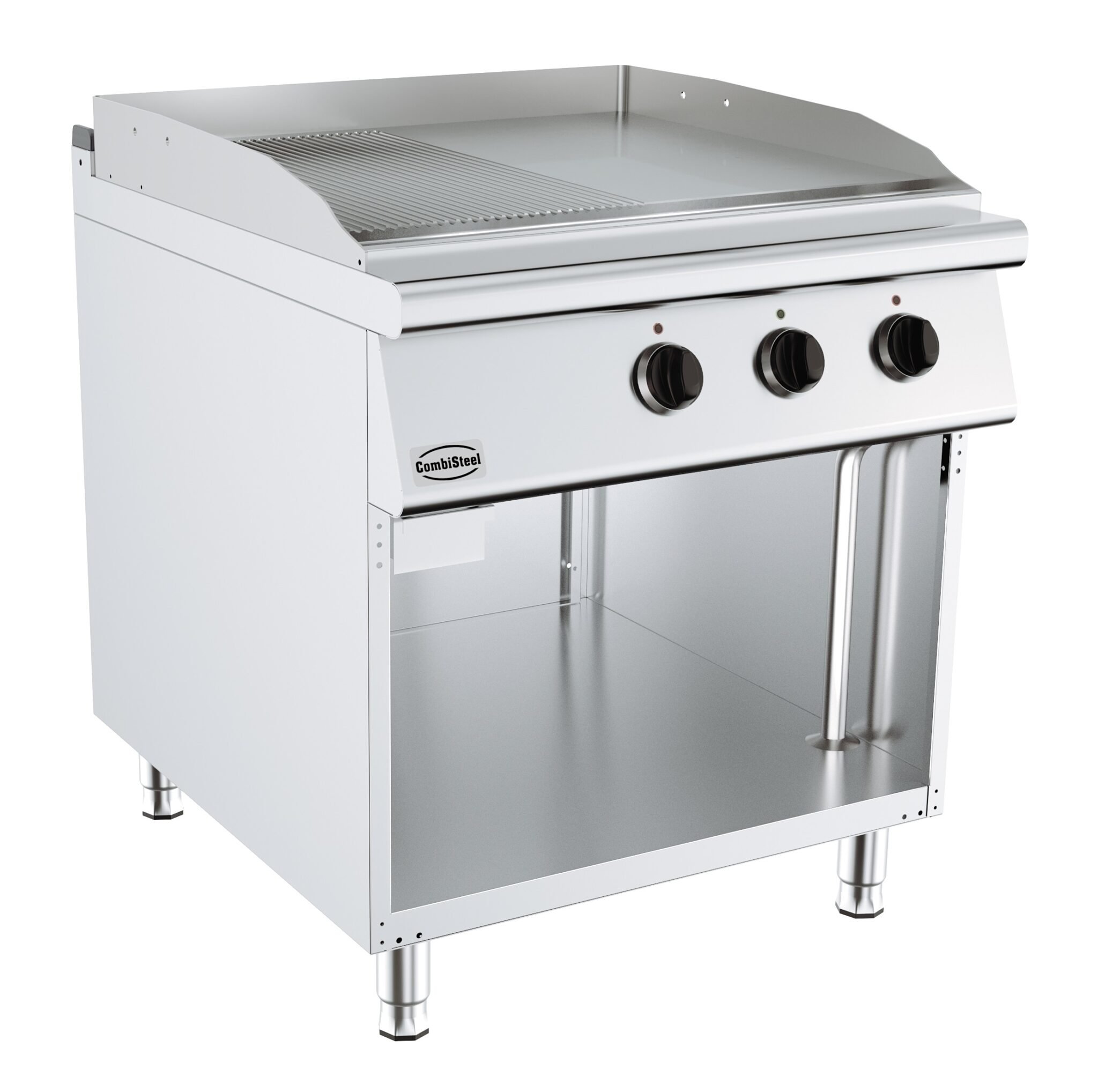 Combisteel – BASE 900 EL. STEGEPLADE RIFLET/GLAT