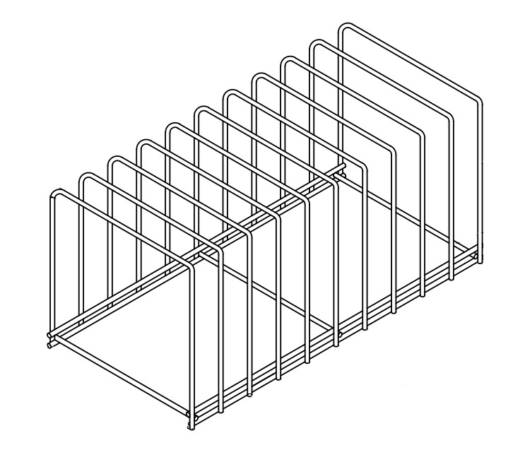 Combisteel – SS BAKKESTATIV 10