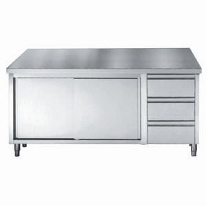 Combisteel – 700 ARBEJDSBORD SKYDEDØRE SKUFFE 2000