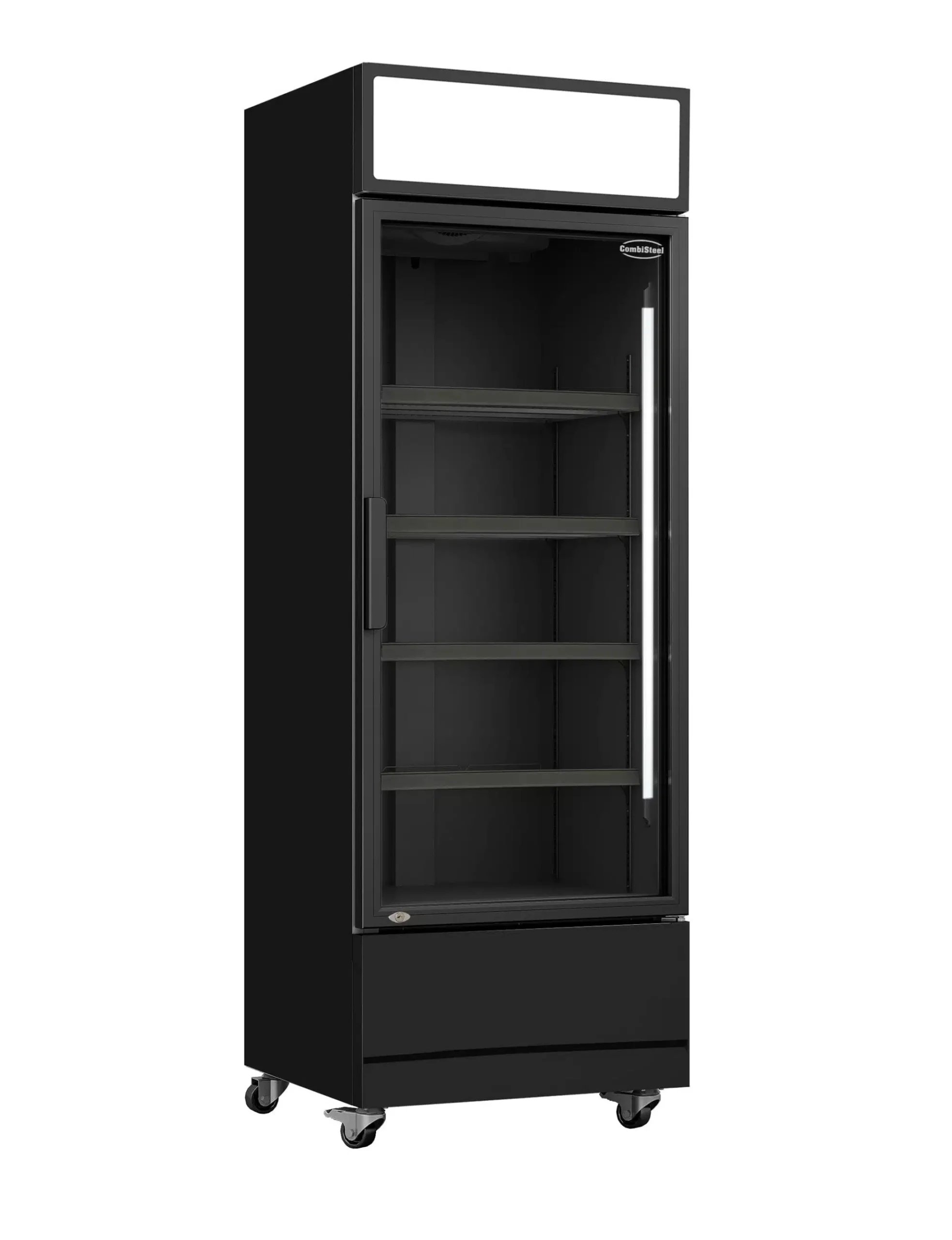 Combisteel – KØLESKAB GLASDØR FCU-370 BL