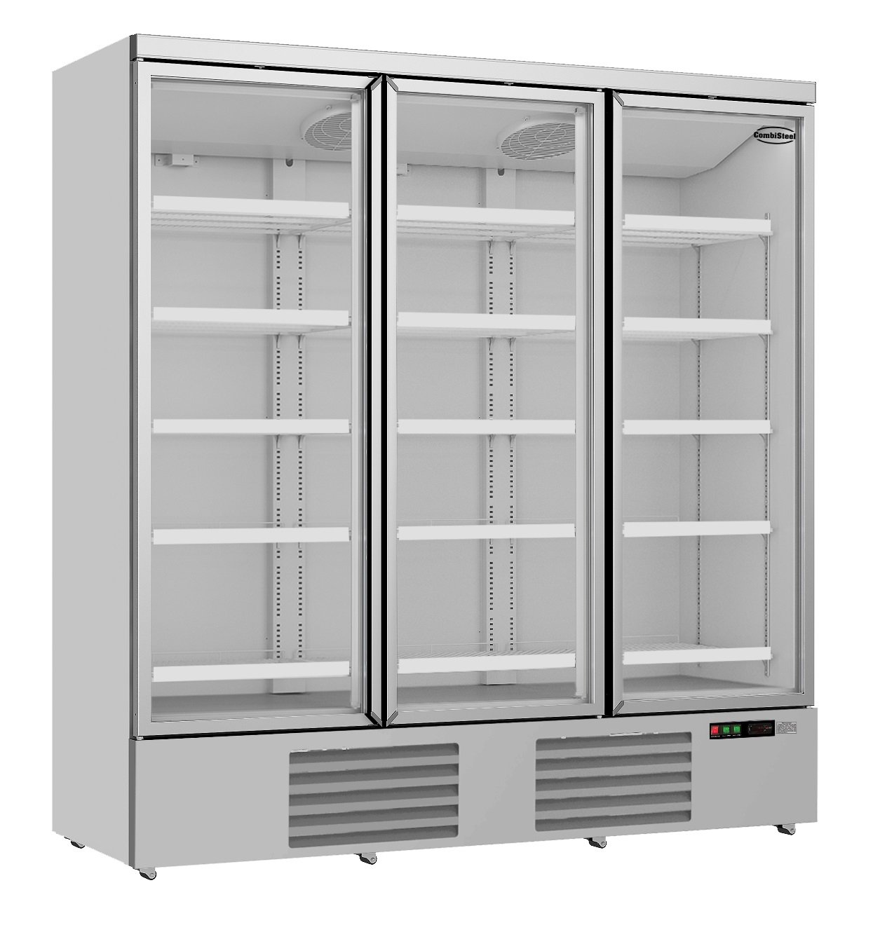 Combisteel – KØLESKAB 3 GLASDØRE JDE-1530R
