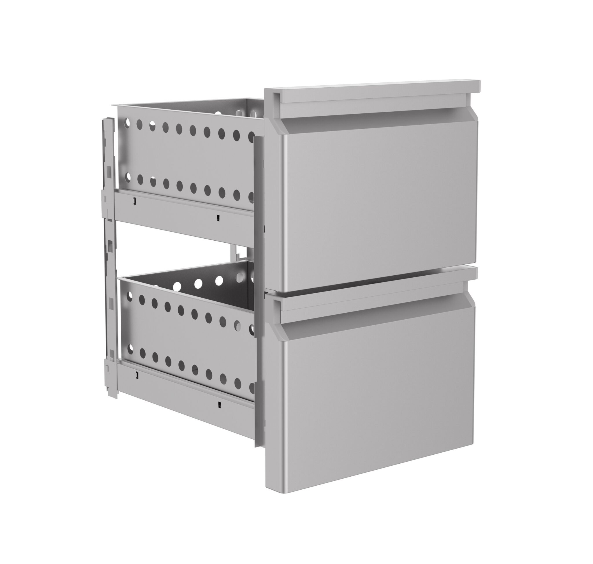 Combisteel – SKUFFESÆT 1/2 MONOBLOCK BLØD LUKNING