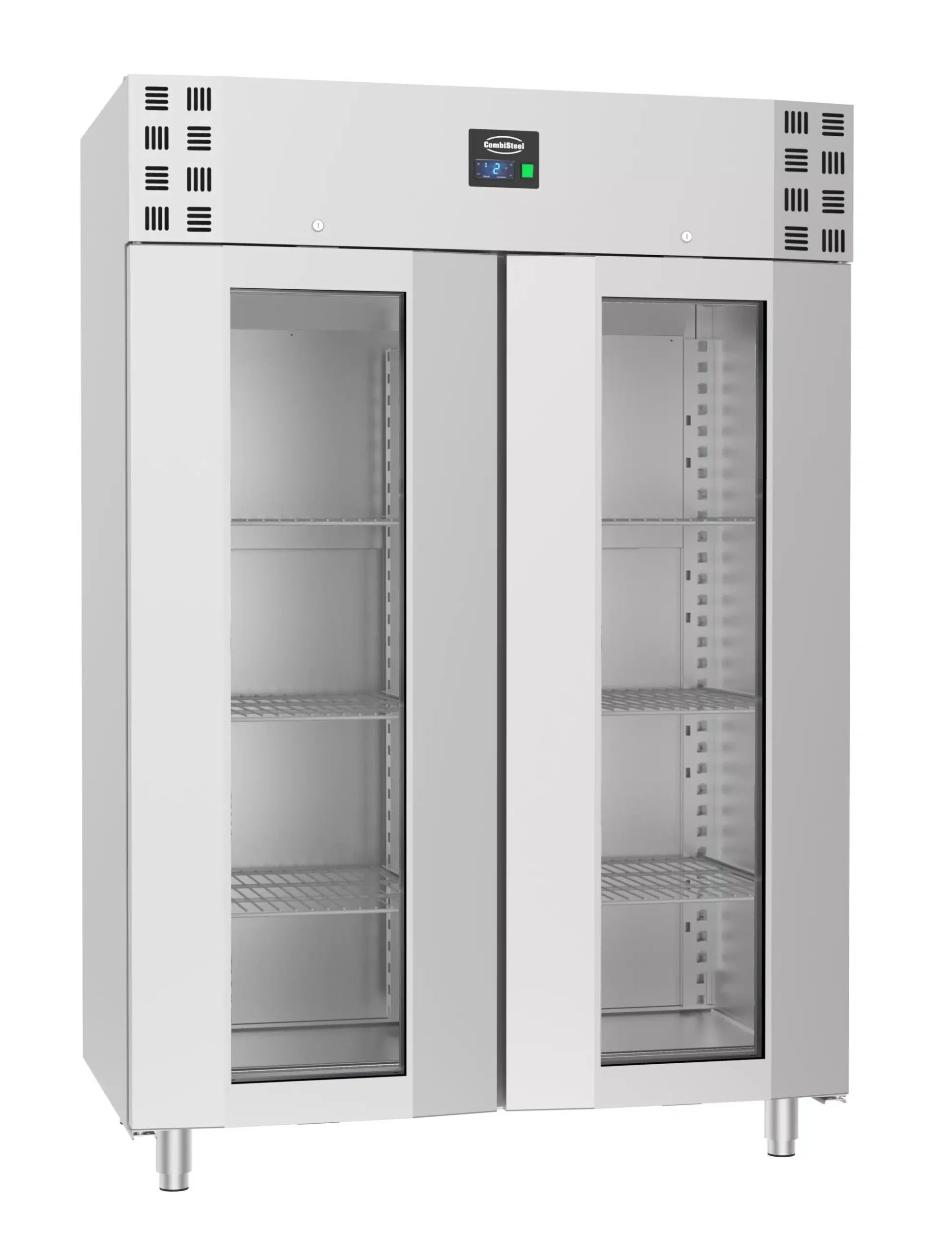 Combisteel – KØLESKAB SS GLASDØR MONOBLOK 1400 LTR