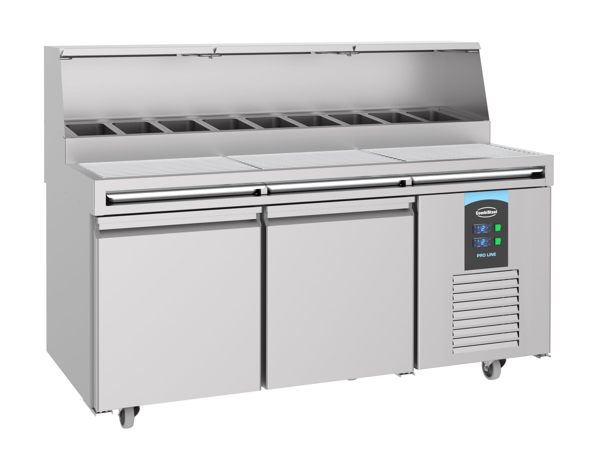 Combisteel – PIZZABORD 2 DØRE 9x 1/3GN BEHOLDER