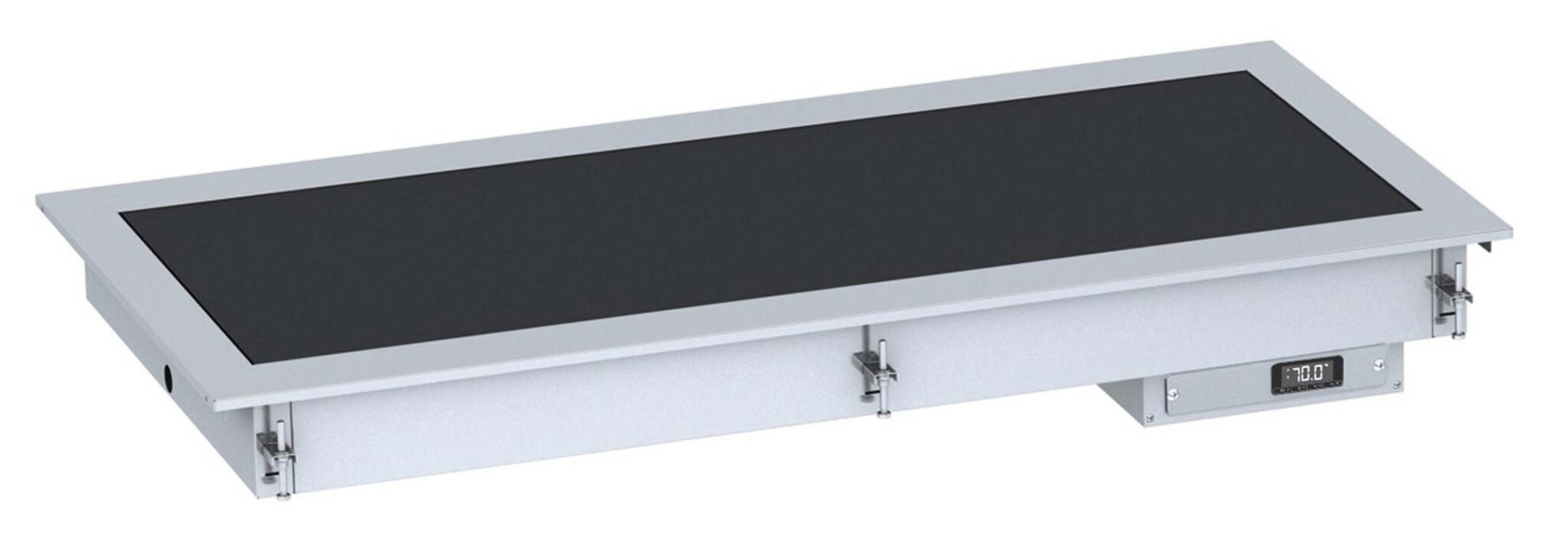 Combisteel – DROP-IN OPVARMET KERAMISK TOP 4/1 – SORT