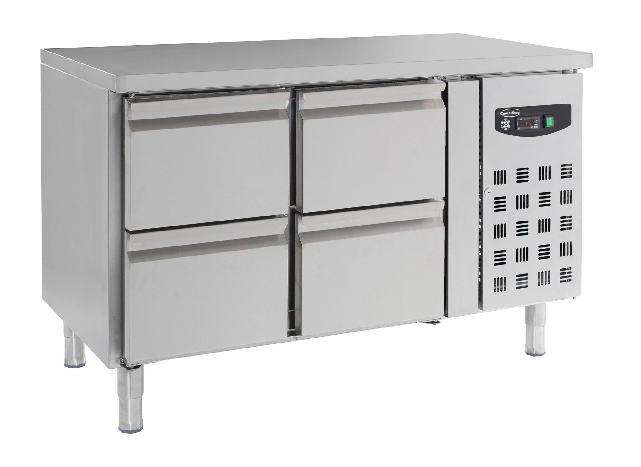 Combisteel – 700 KØLET BORD MED 4 SKUFFER
