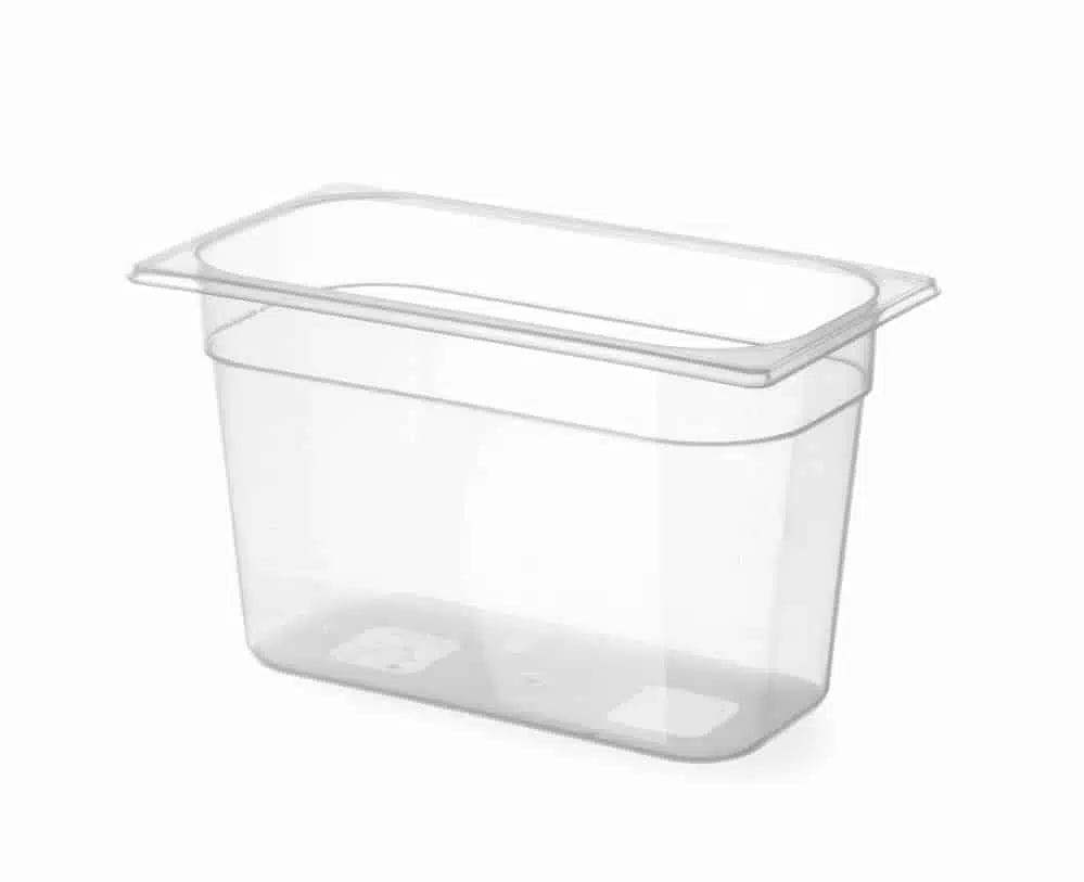 GN 1/3 Beholder i polypropylen, Profi Line, 7,8L, Transparent, 325x176x(H)200mm