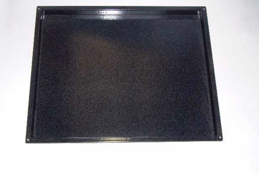 MKN Granit-emaljeret bakke, GN 2/1 (530 x 650 x 65 mm)