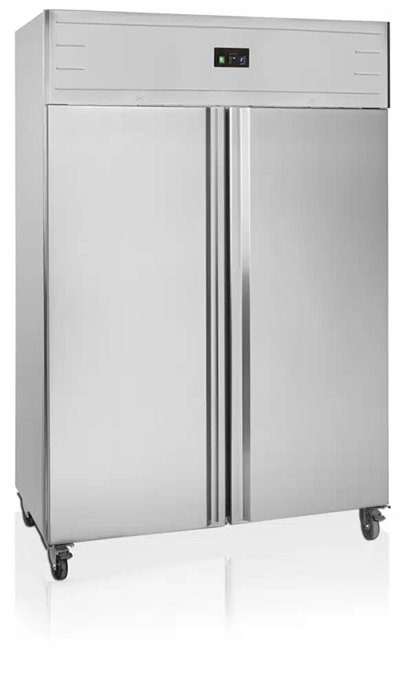 GUC140 Rustfrit Stål Køleskab GN2/1, 1090L