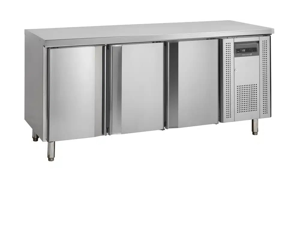 SK6310 Rustfrit Snackbord med Køler, 345L, 120kg